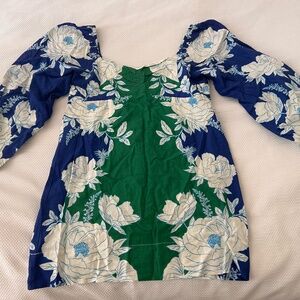 Soft Garden Mini Dress Farm Rio size XL